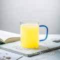 Colored Glass Cups with Wide Mouth Glass mug